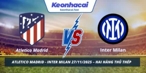 Atletico Madrid - Inter Milan 27/11/2025